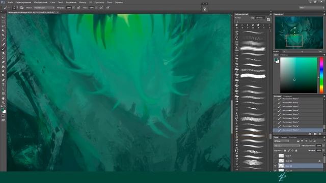 Атлантида(Atlantis)(speedpaint) - Elena Mil