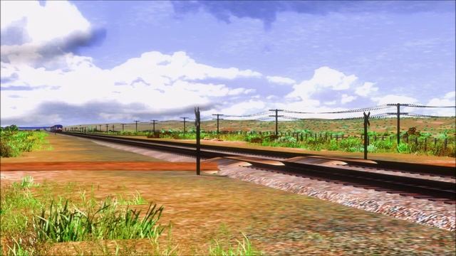 HD Train Simulator: AMTK 2 Rolls Through Hebron Siding, New Mexico смотреть онлайн