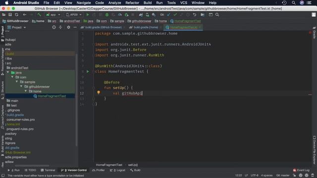 Dagger 2 Deep Dive (30/55) - Dagger Powered Home Fragment Espresso Test смотреть онлайн