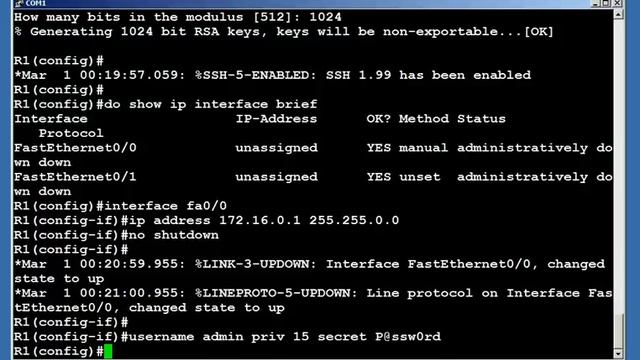 Quickly Enable SSH on a Cisco Router or Switch смотреть онлайн