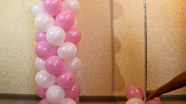 Арка гирлянда из воздушных шаров своими руками Arch of balloons смотреть онлайн