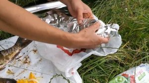 Вкуснейший карп на углях. Быстро и просто.
