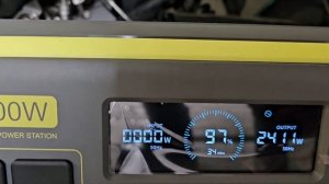 Портативная электростанция FOSSiBOT F2400 | 2400 Вт, 64000mAh, ~22кг, LiFePO4 под нагрузкой?