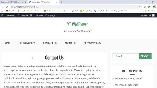 How to Highlight Current Page Link of Navigation Menu in WordPress смотреть онлайн