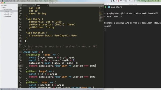 JS Quick Hits 51 - GraphQL Mutations смотреть онлайн