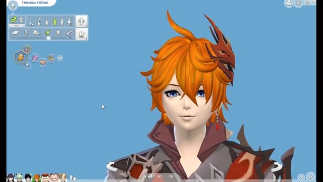 Обзор Yun Jin, Sucrose, Venti, Tartaglia, Klee, Diona, Gorou для Симс 4 смотреть онлайн