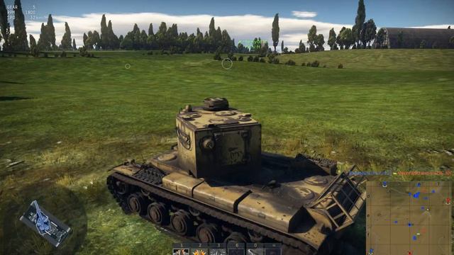 German Communist | KV-II | War Thunder Realistic Battle смотреть онлайн