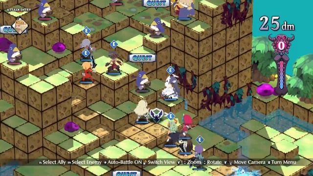 Disgaea 6: Defiance of Destiny - Walkthrough - Postlude Stage 3: Hill Fortress [Post Ch. 1-3] смотреть онлайн