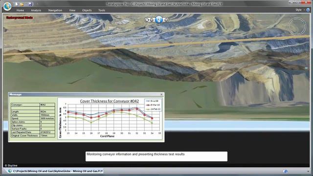 SkylineGlobe Mining, Oil & Gas Application смотреть онлайн