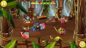 Остров Вулканов и Всадники Хрякокалипсиса в Angry Birds Epic с Кидом #176 Валькирия на крутилкины