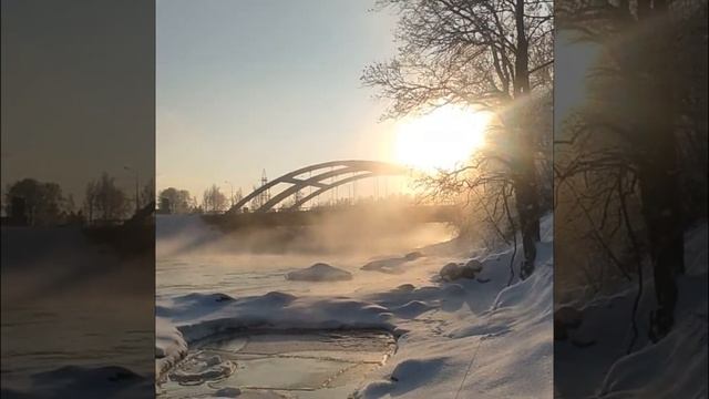 Мороз и солнце - день чудесный! Коттедж Лосевские пороги. смотреть онлайн