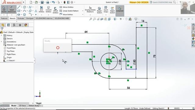 3D Solid In Autocad Inventor Solidwork Sketchup #1 Ms Rod Bracket смотреть онлайн