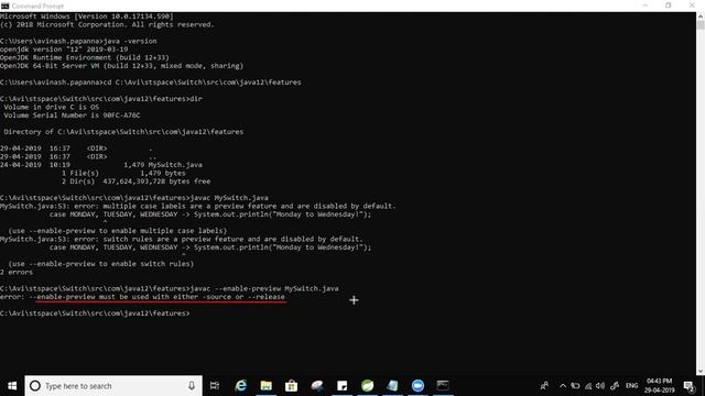 Java Compilation | JDK Preview Feature | Enable Java Preview Feature смотреть онлайн