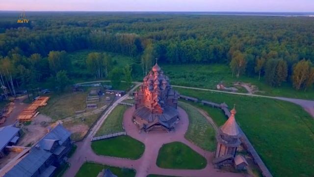 Парковый комплекс "Усадьба Богословка", Покровская церковь // "Bogoslovka", St. Petersburg смотреть онлайн