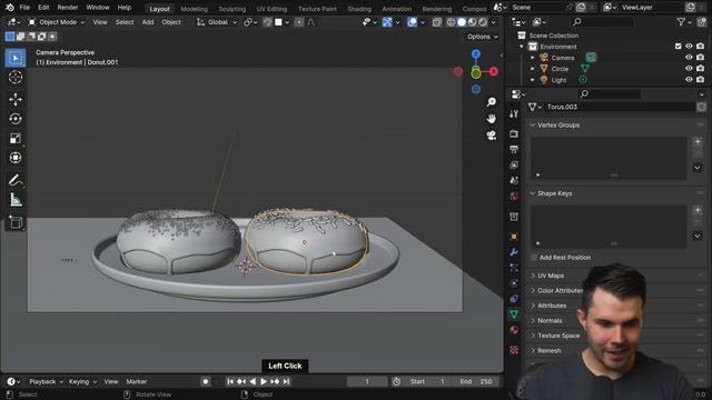 Beginner Blender 4.0 Tutorial - Part 9: Layout смотреть онлайн