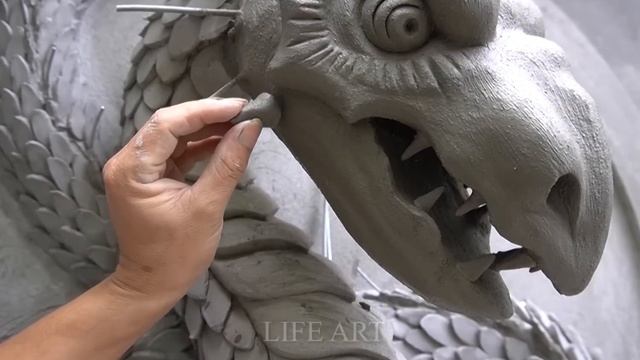 How to make a legendary dragon with cement смотреть онлайн