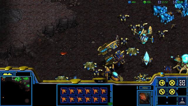Starcraft: Brood War Remastered Protoss Campaign Mission 6: Return to Char смотреть онлайн