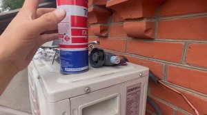 Пайка медной трубы газовой горелкой — Ремонт кондиционера