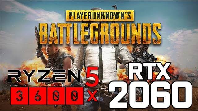 PUBG On Ryzen 5 3600x + RTX 2060 1080p Benchmarks!