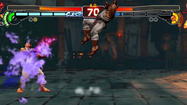 Street Fighter IV CE. Akuma vs Ryu смотреть онлайн