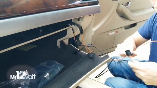 Audi A8 MMI 2G Mr12Volt P600 Bluetooth Adapter Installation (2003-2008)