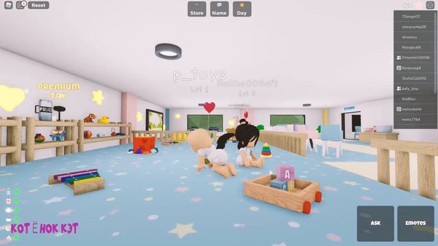 ? СУМАСШЕДШИЙ ДЕТСКИЙ САД ? 24 часа в садике ROBLOX вместе с котенок кэт смотреть онлайн