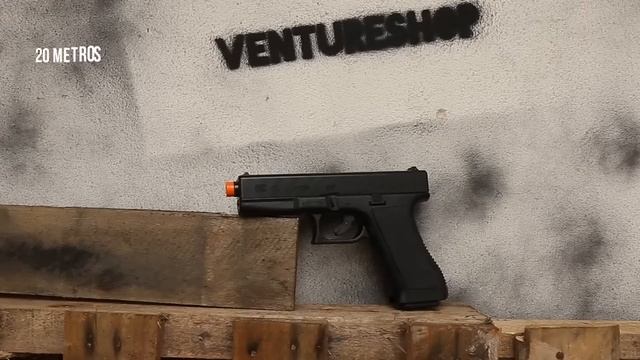 Review da Pistola de Airsoft Glock G7 KWC Spring - Ventureshop смотреть онлайн