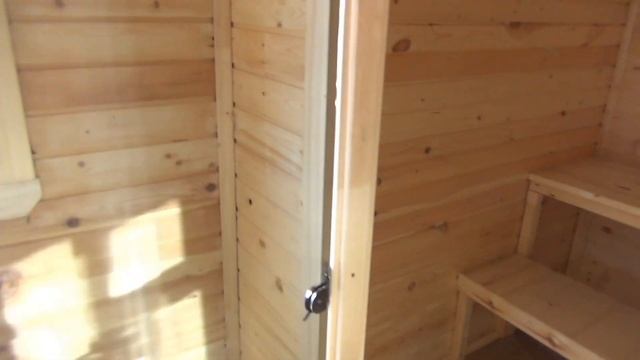 Баня русская с имитации бруса 2 8 х 5 6м. цена 130.000 руб. ( Дома, Бани, Бытовки в СПб ) смотреть онлайн