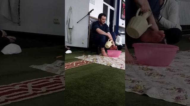 Уроки сел Махалатли как правильно сделать омовение. смотреть онлайн