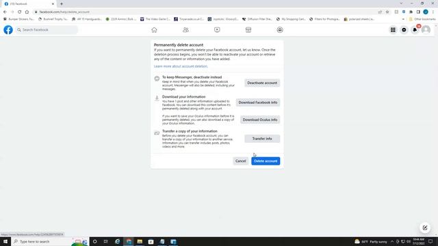 Deleting Facebook Account Permanently (How To on PC & Mobile) смотреть онлайн