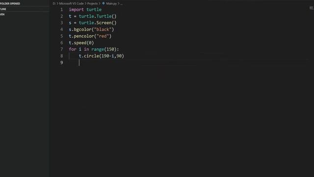 Just 11 Lines of Code to Make this In PYTHON | Flower Python Code. смотреть онлайн