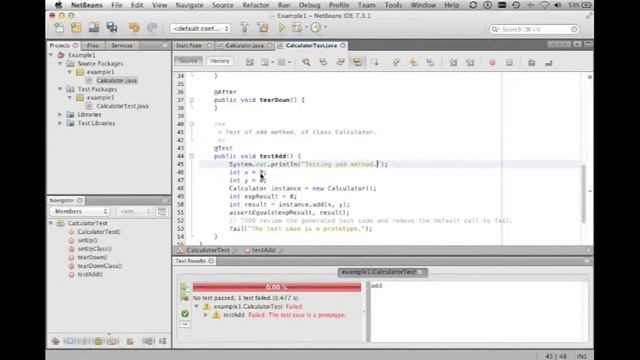 Basic unit testing and TDD with Java and NetBeans (screencast) смотреть онлайн
