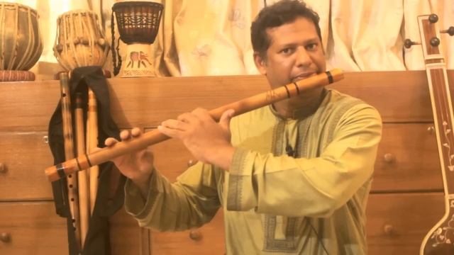 Lesson 3: How to play 'Saptak' - Sa Re Ga Ma Pa DHa Ni in flute/ Bansuri смотреть онлайн
