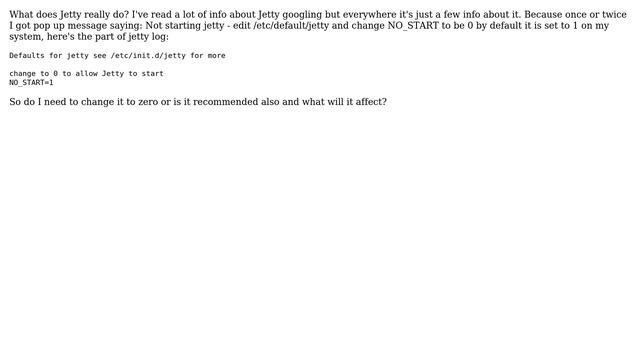 What does Jetty do and do I need to activate it? смотреть онлайн
