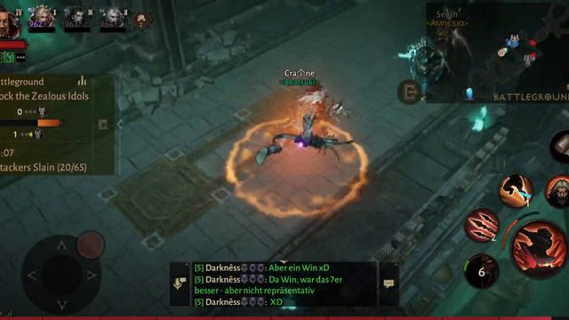 Diablo Immortal - PvP - Barbarian New Meta Chipped Spears (Leap) Build смотреть онлайн