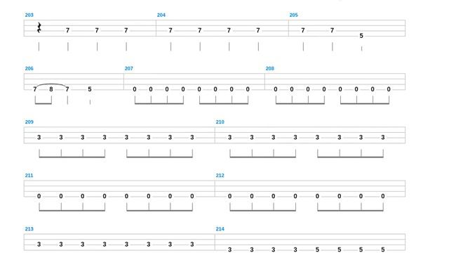 Night's Blood + Dissection + Bass only + Bass tab смотреть онлайн
