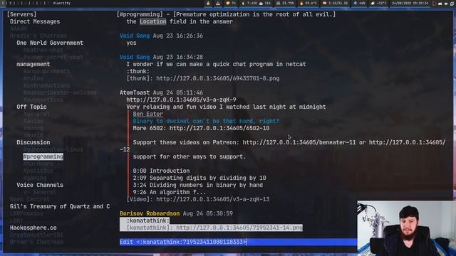 6cord Is An Almost Perfect Terminal Discord Client смотреть онлайн