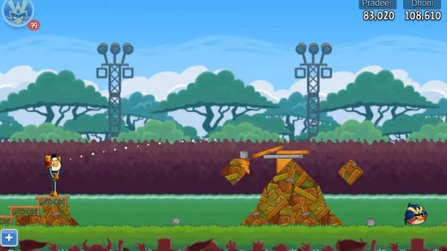 Angry Birds Friends Tournament Week 42 Level 1 (103k) смотреть онлайн