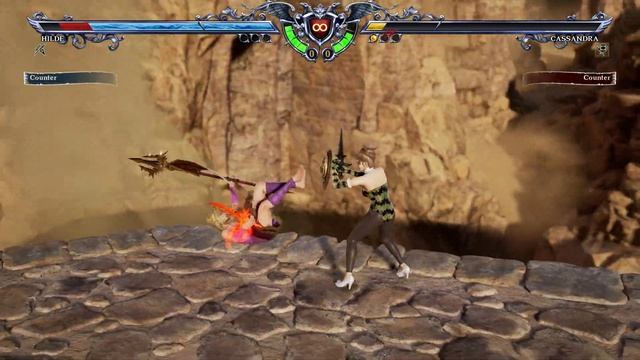 Soul Calibur 6 Hilde vs Cassandra custom creation 4K смотреть онлайн