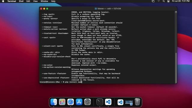 How to Install Python 3 on Mac Terminal (2022) смотреть онлайн