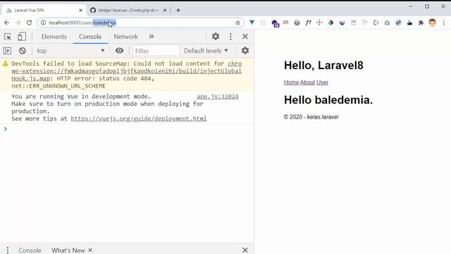 Tutorial Laravel Vue js Indonesia #13 - Parameter Opsional смотреть онлайн