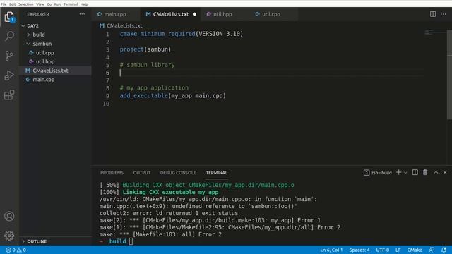 CMake: 라이브러리 만들기 смотреть онлайн