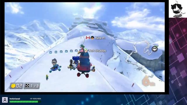 Mario kart 8 deluxe racing with viewers смотреть онлайн