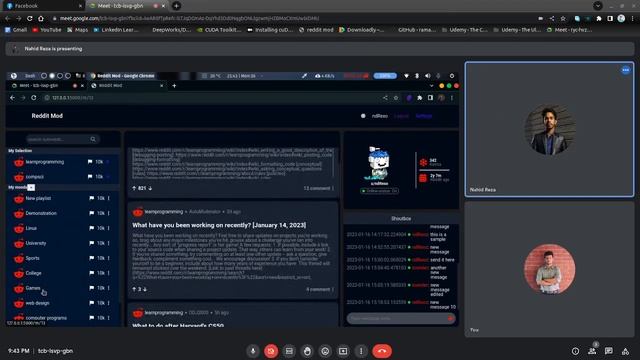 Reddit app using API | Python | PRAW Library | CSE 479 Project смотреть онлайн