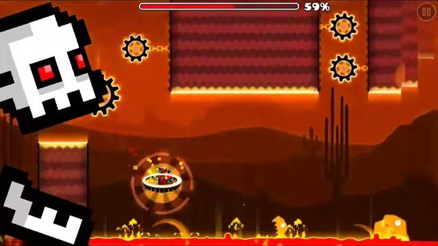 Press Start Geometry Dash Subzero All coins Todas las monedas смотреть онлайн