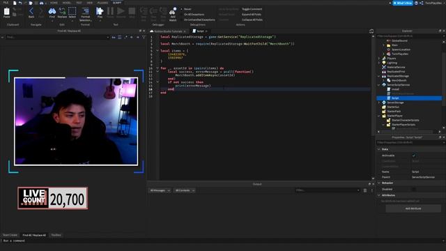 How To Make A ROBLOX CATALOG GUI - (NEW MERCH BOOTH EASY) смотреть онлайн