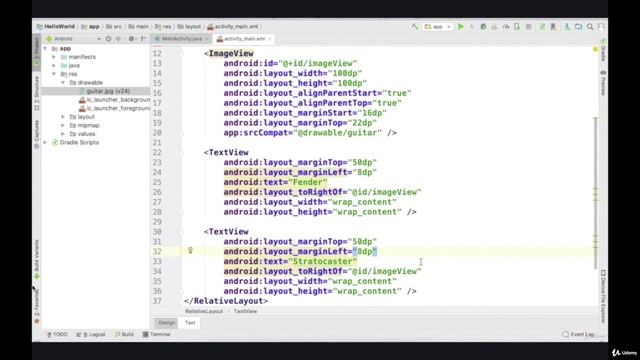 3.5. View Groups. Задание RelativeLayout View Group Решение . Android разработка на Kotlin - с нул смотреть онлайн