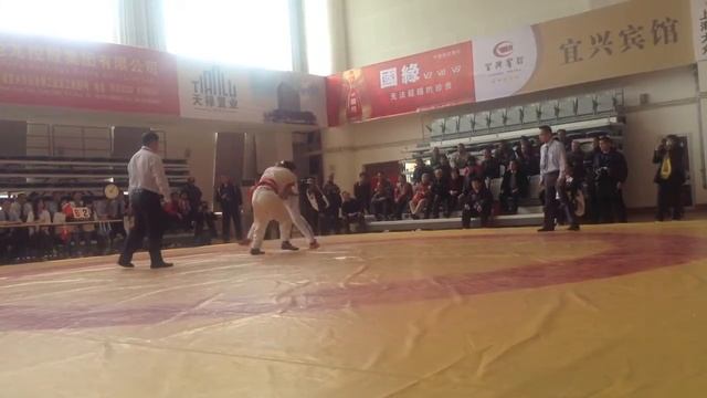 Mongolia Vs China Shuai Jiao 2013 World Competition Yixing, China
