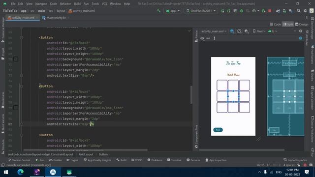 [Telugu] Create Tic Tac Toe Game in Kotlin using Android Studio | Full Tutorial смотреть онлайн