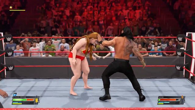 💥WWE 2k22 l Roman Reigns Vs Lakshmi Shahaji - WrestleMania💥 смотреть онлайн